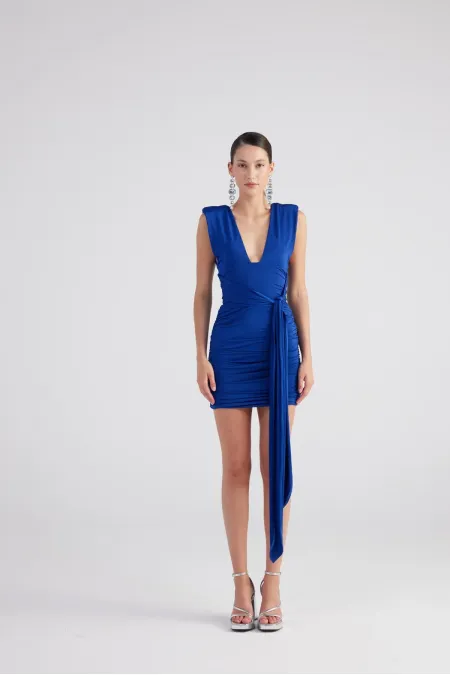 Robe Uma bleu marine