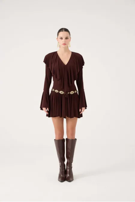 Yolanthe Dress Brown