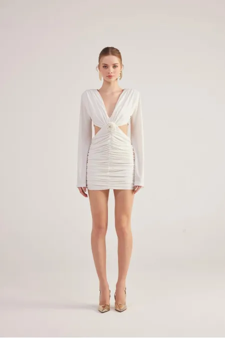 Robe Hanna blanche