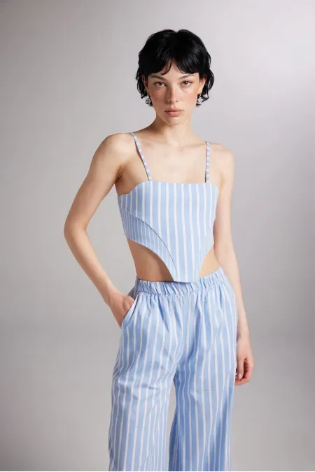 Bustier Harmony bleu