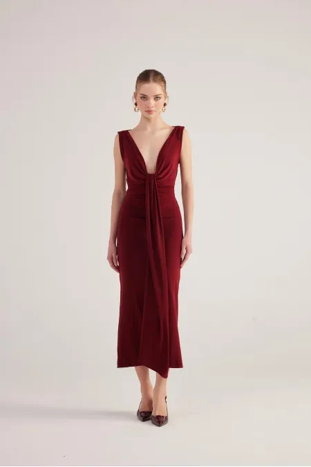 Robe Kate bordeaux