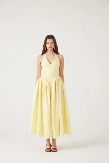 Ophelia Dress Yellow