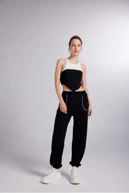 Pantalon de survêtement Rhode noir