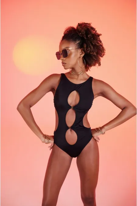 Daring Swimsuit Black