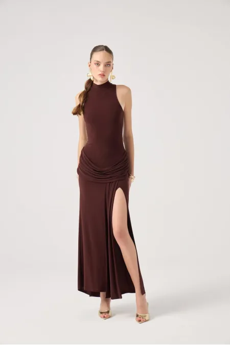Valentina Dress Brown