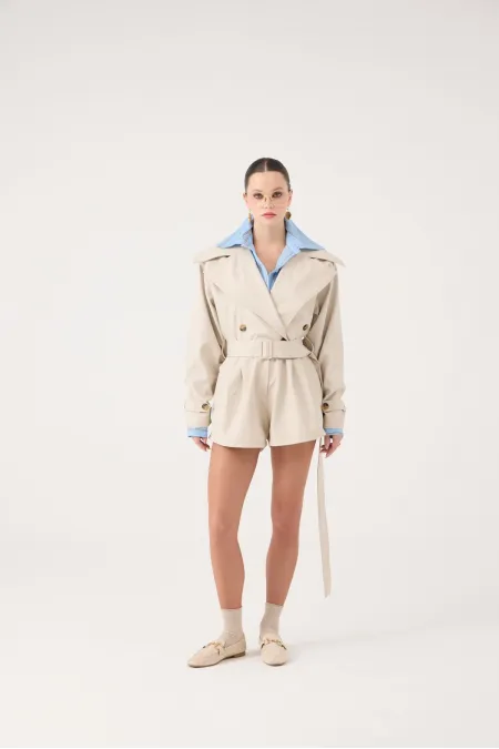 Regan Jumpsuit Beige