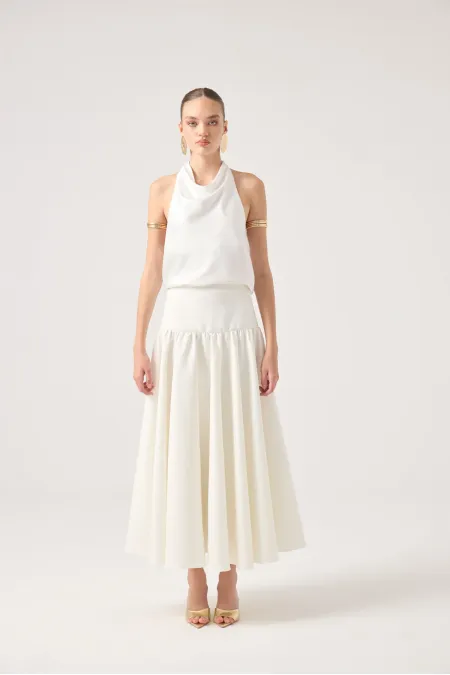 Jupe Elenor blanche