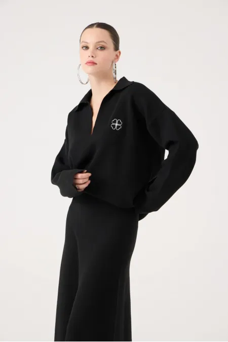 Zoi Knitwear Sweater Black