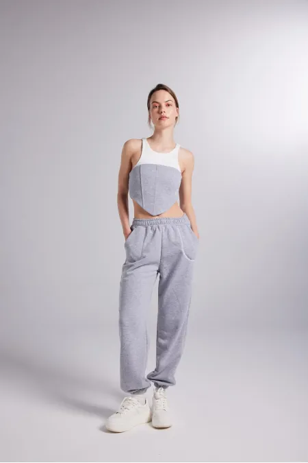 Pantalon de survêtement Rhode gris