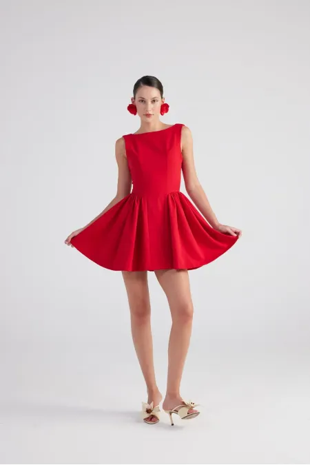 Robe Alena rouge