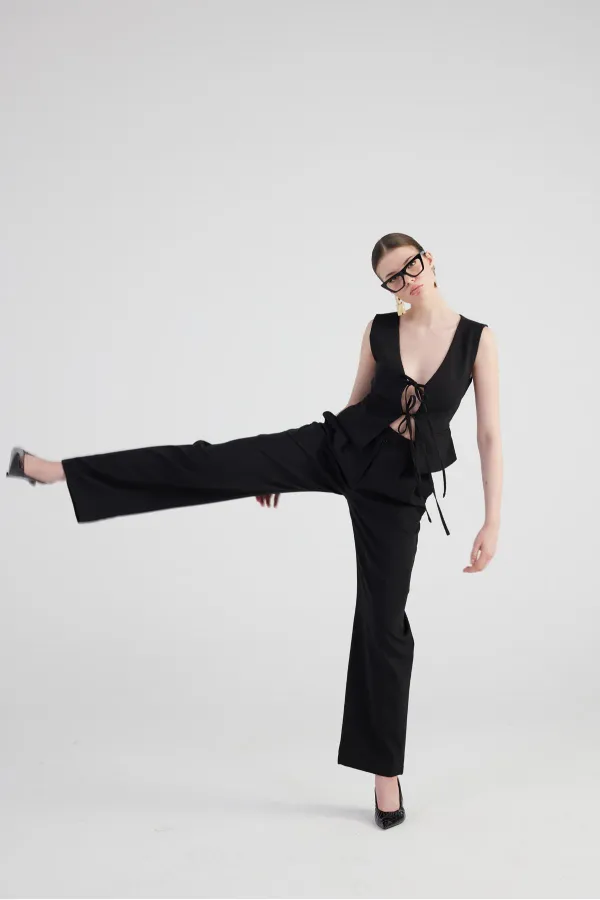 Giselle Pantolon Siyah