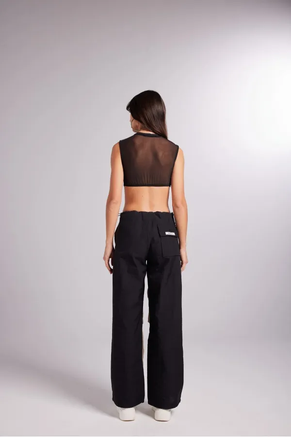 Buterfly Blouse Black