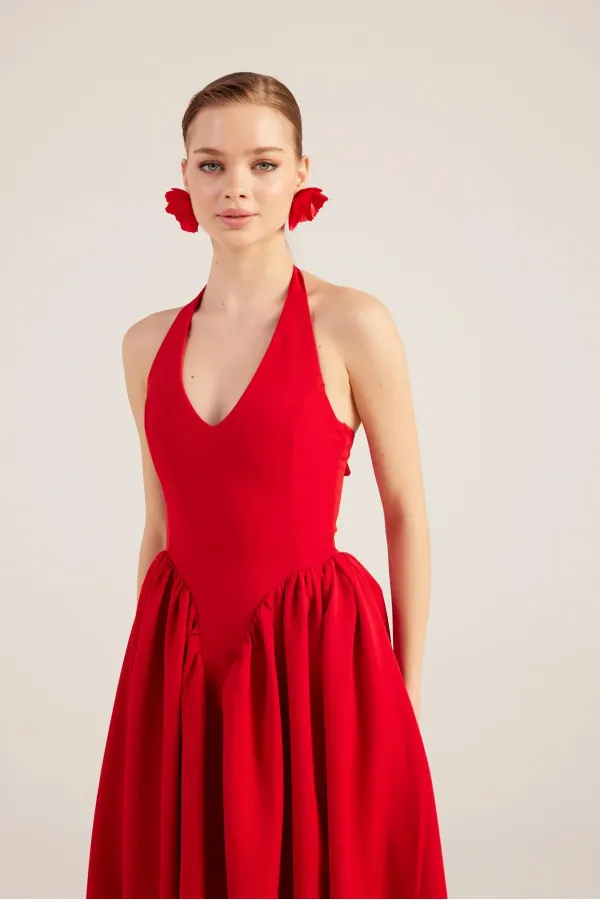 Ophelia Dress Red