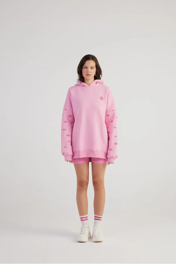 Eye Sweatshirt Pink