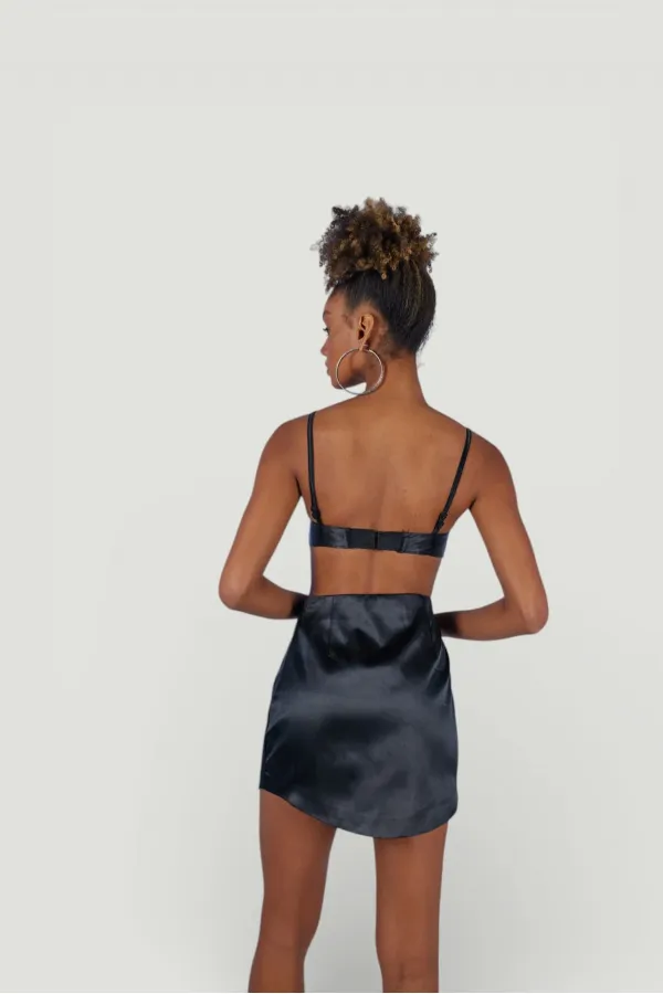 Jupe noire fantaisie