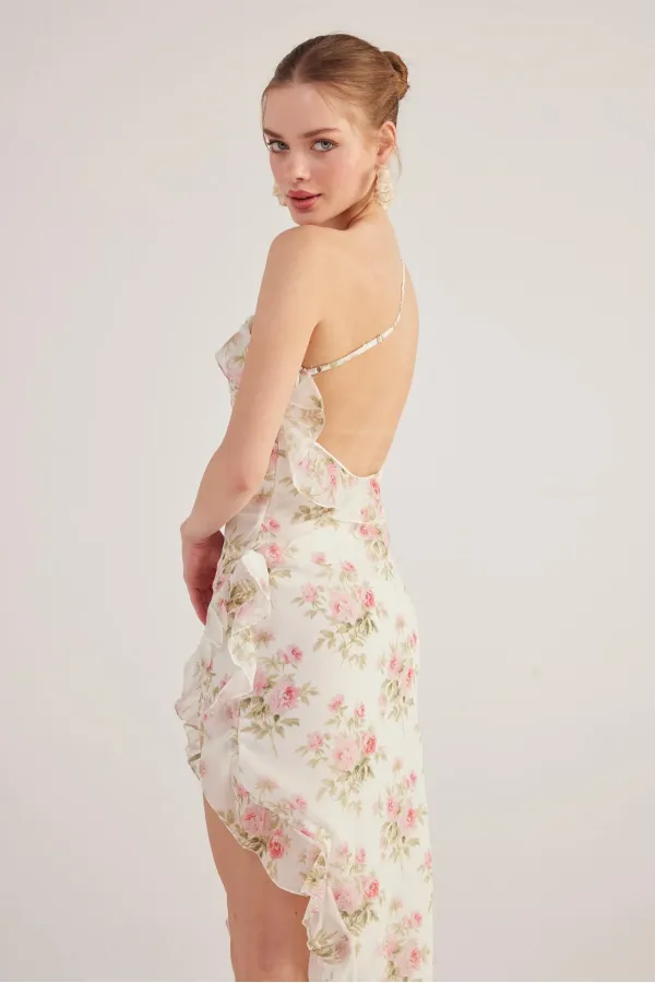 Robe amoureuse écru