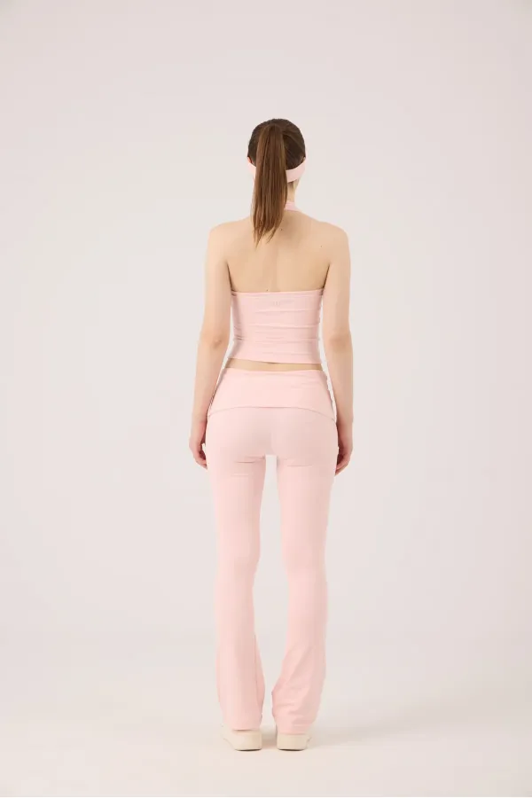 Ellen Halter Neck Bustier Pink
