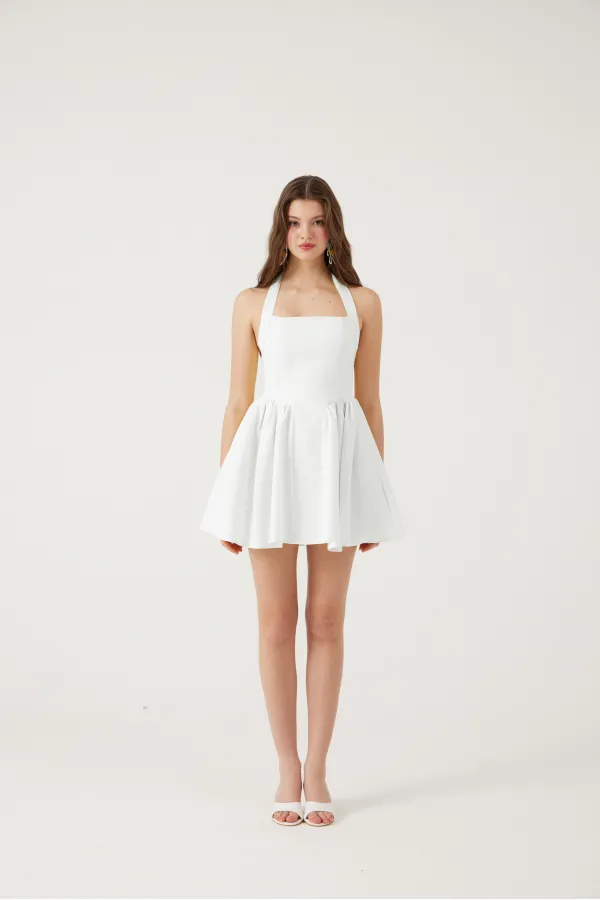Felici Dress White