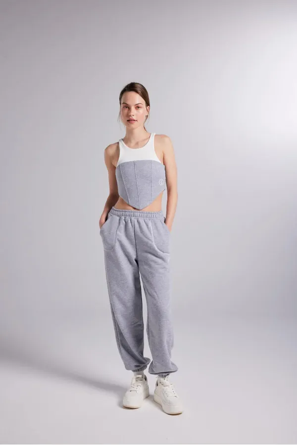 Pantalon de survêtement Rhode gris