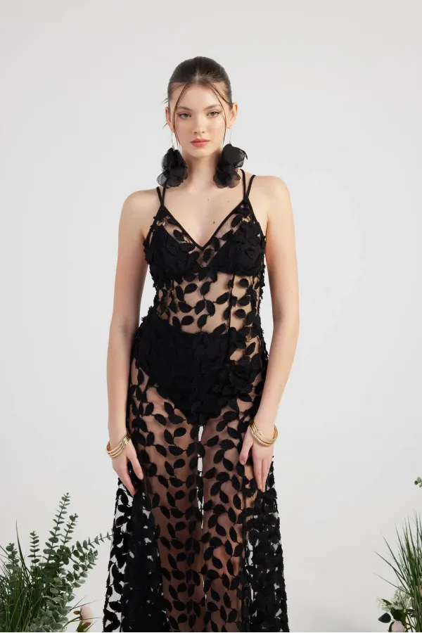 Beatriz Elbise Siyah