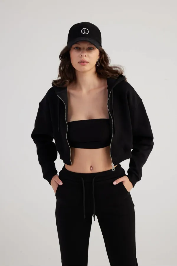 Mixed Sweatshirt Black