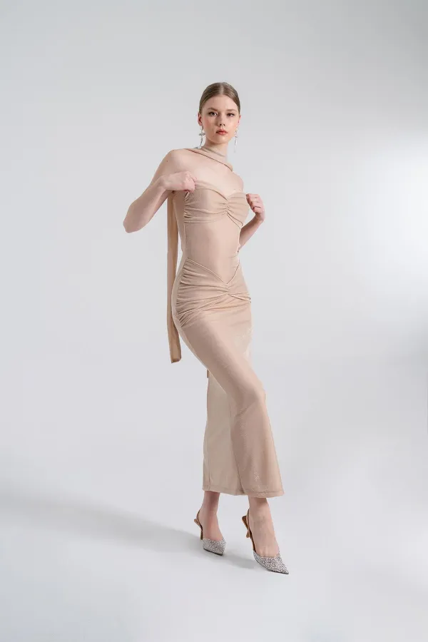Robe Gabrielle beige