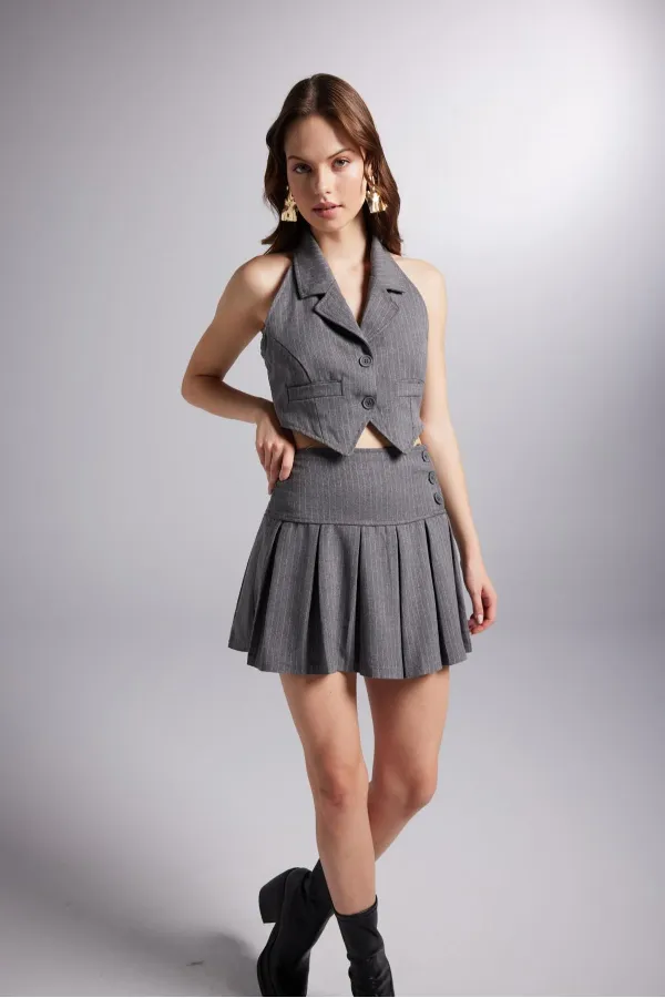 Gilet Kira gris