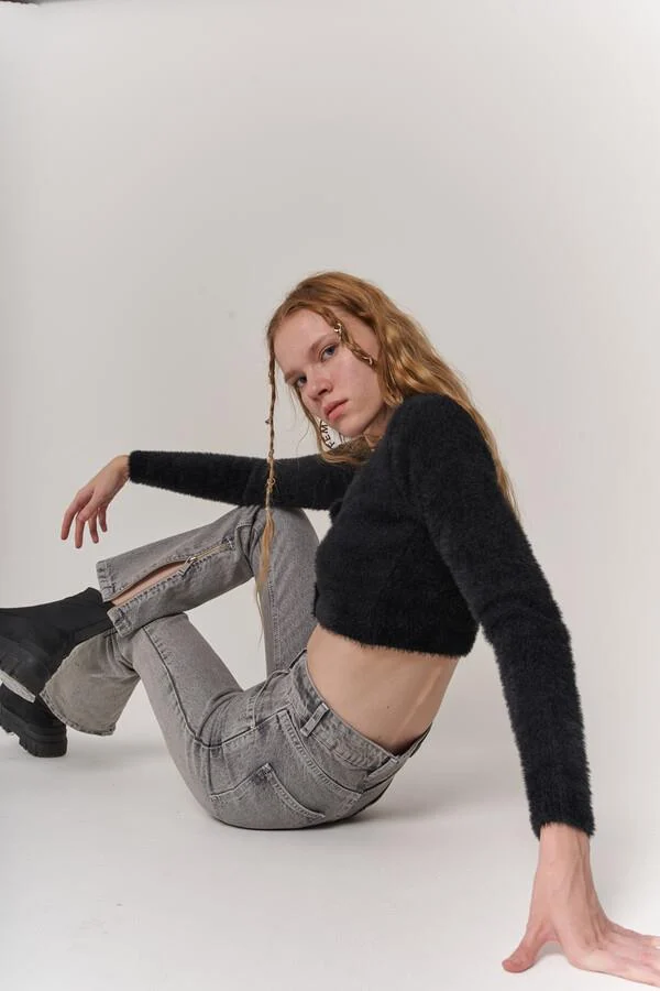 Toll Jean Pantolon Gri