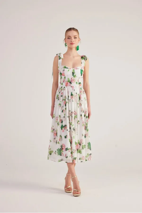 Robe blanche Donatella