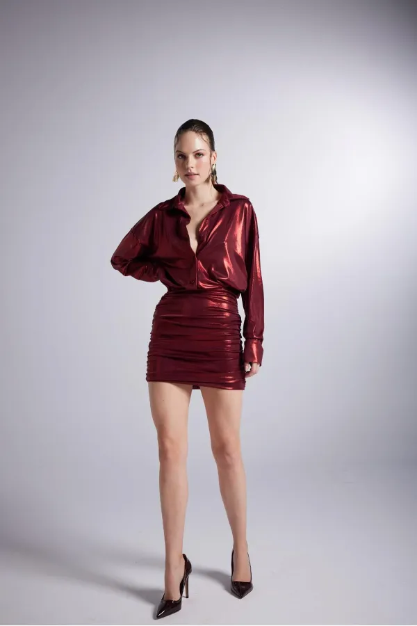 Robe Regina bordeaux