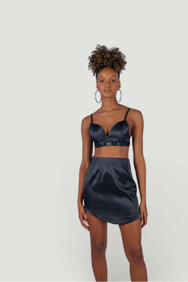 Bustier fantaisie noir