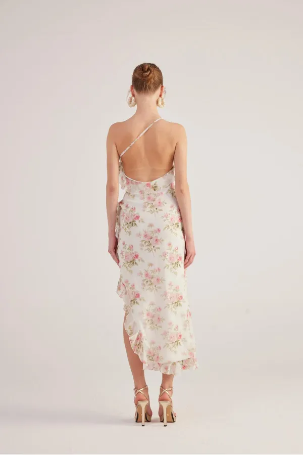 Robe amoureuse écru