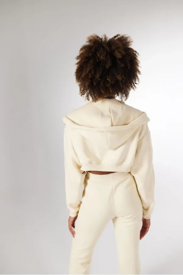 Mixed Sweatshirt Beige