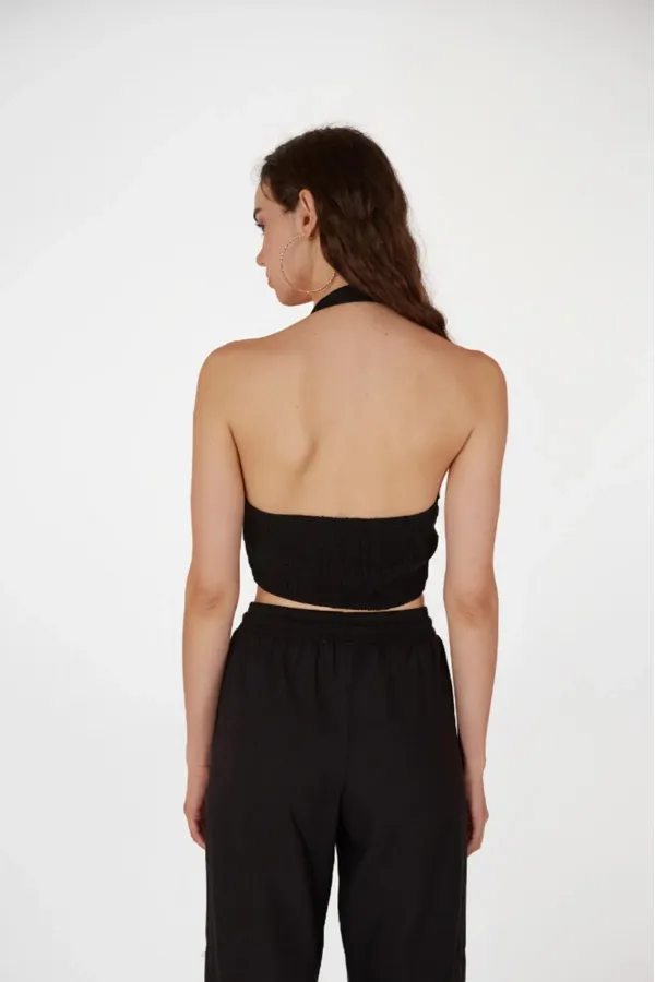 Blouse noire Rise Accessory