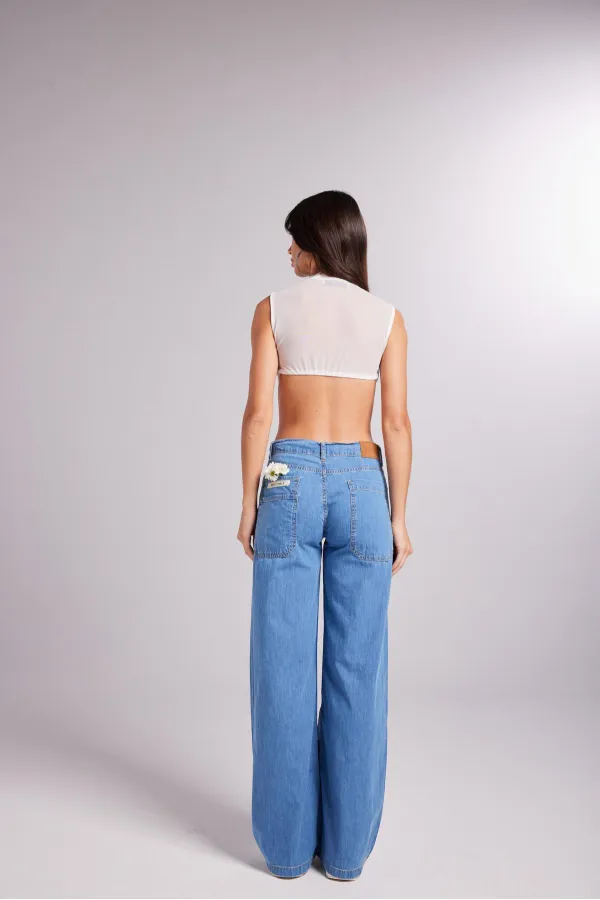 Buterfly Blouse White