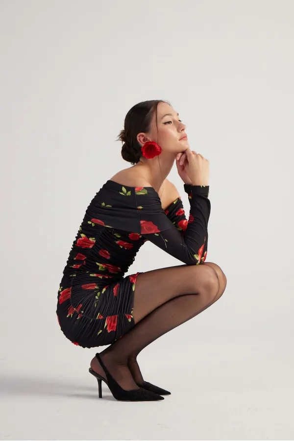 Robe Rosalinda noire