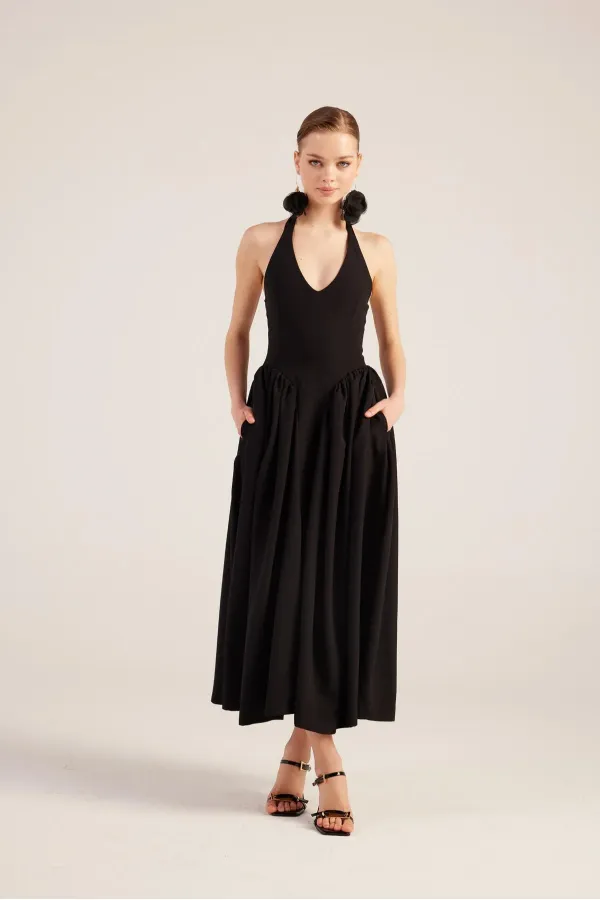 Ophelia Dress Black