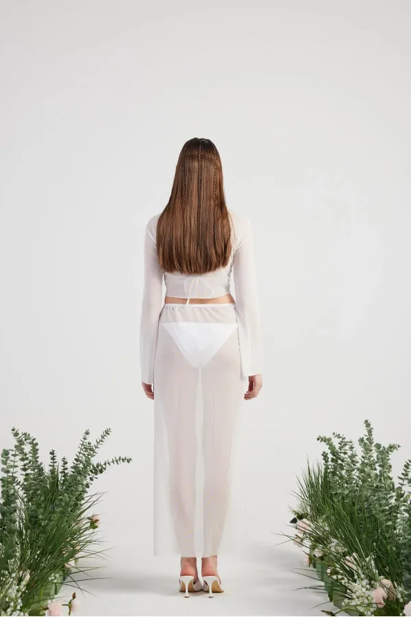 Ringer Pareo Takım Beyaz