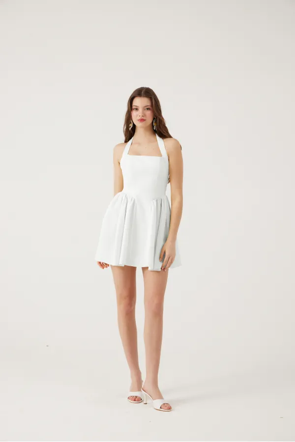 Felici Dress White