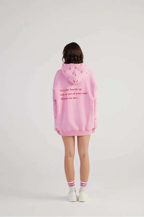 Eye Sweatshirt Pink