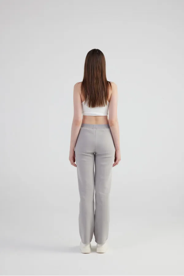 Pantalon de survêtement gris chiné