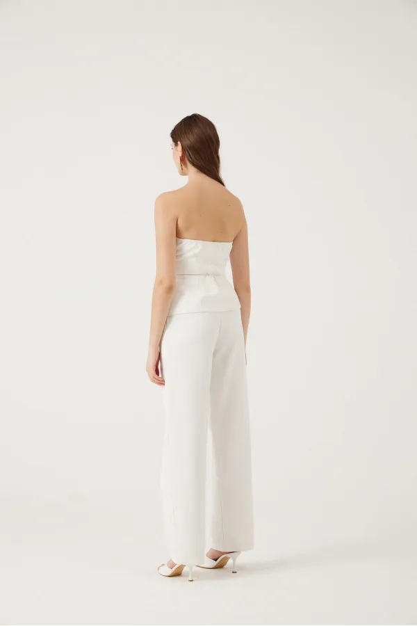 Harvey Pantolon Beyaz