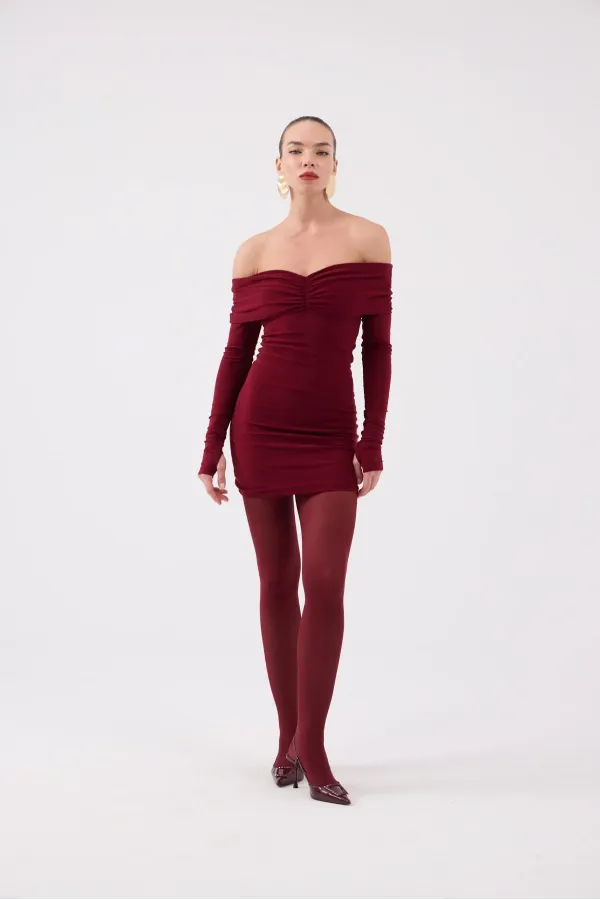 Robe Dreamer bordeaux