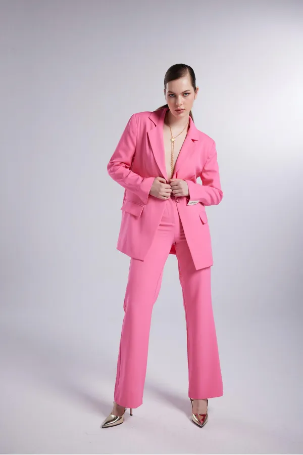 Panky Pantolon Pembe