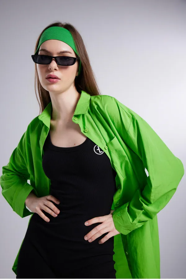 Lovesize Gömlek Yeşil