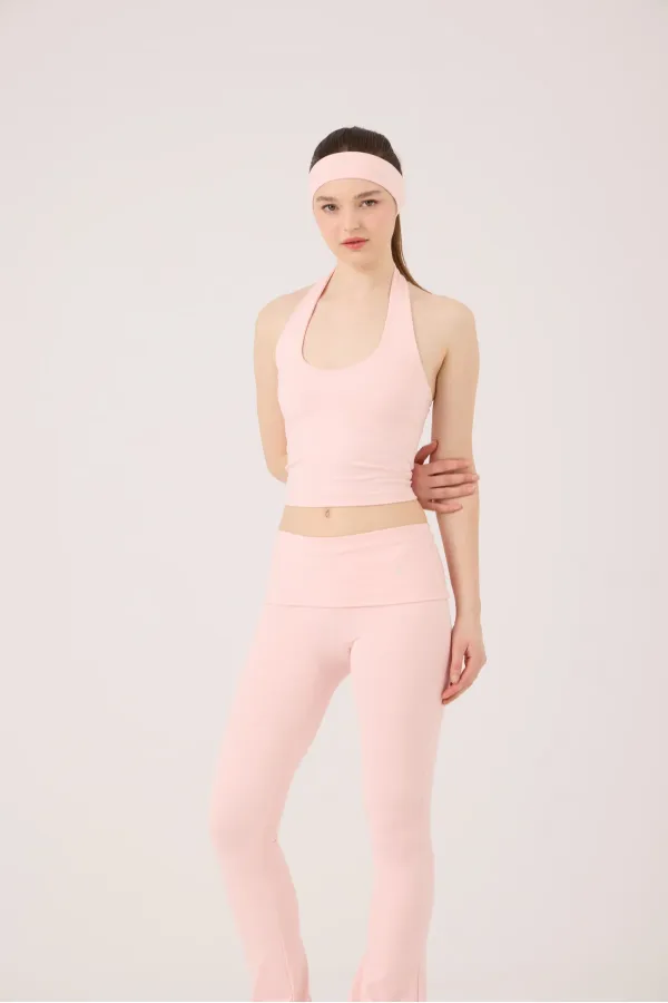 Ellen Halter Neck Bustier Pink