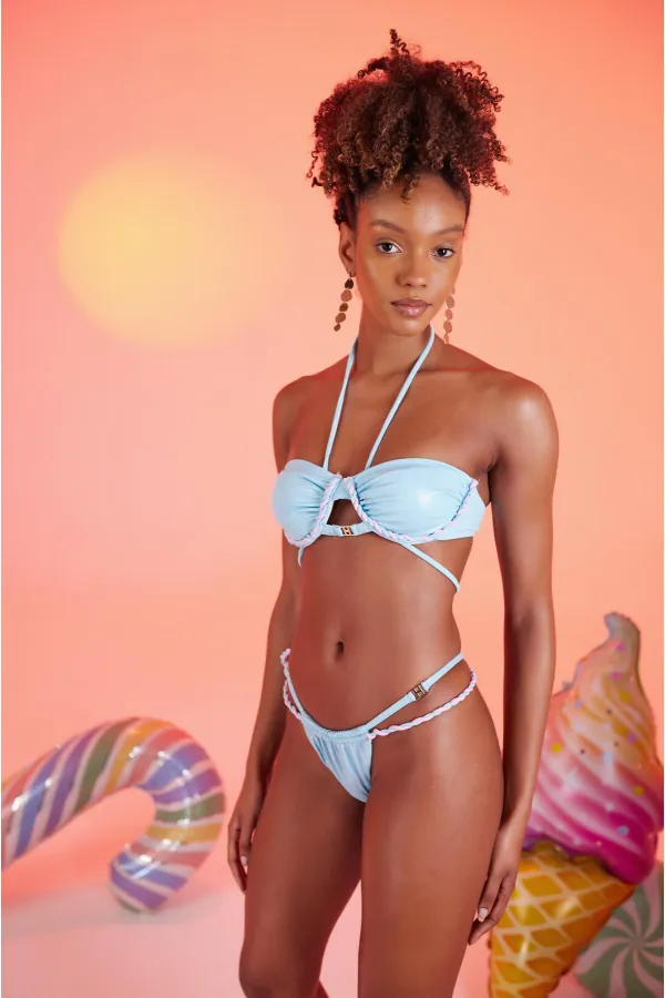 Mia Bikini Bottom Blue