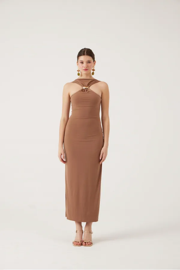 Jana Dress Brown