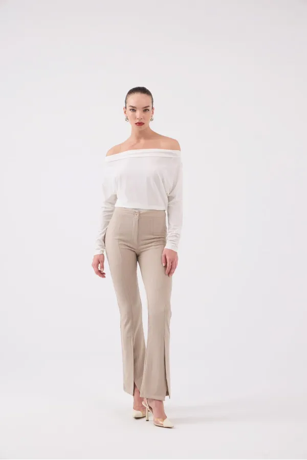 Pantalon Algo beige