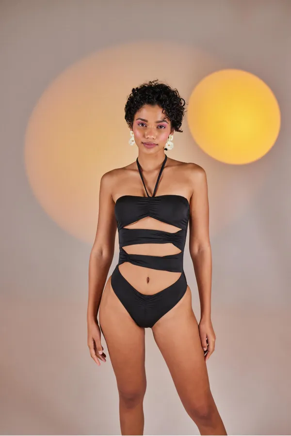 Swagger Swimsuit Black
